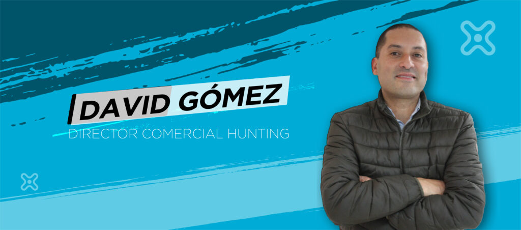 Workeamos con un equipo de Cracks: conoce a David Gómez, nuestro nuevo Director Comercial Hunting.